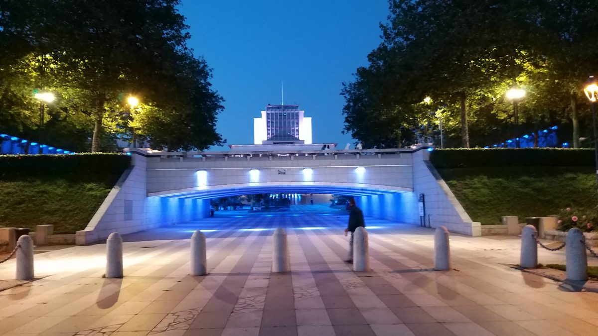 Brest, esplanade