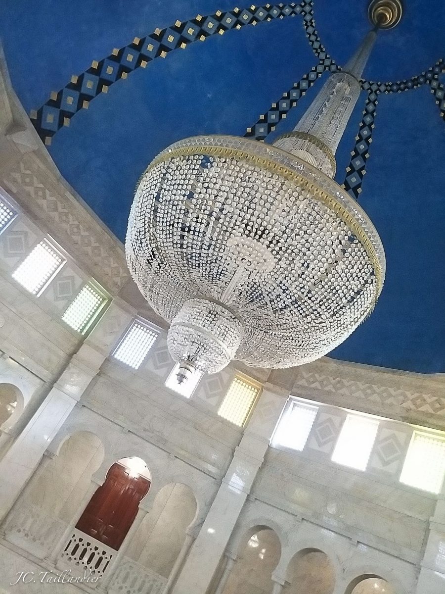 Une vue intérieure du mausolée d'Habib Bourguiba